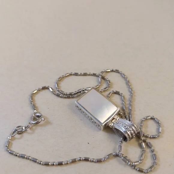 Sterling Silver Pendant & 18KGF Necklace - Picture 6 of 16